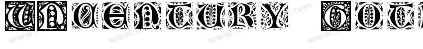 VNcentury Gothic Italic字体转换